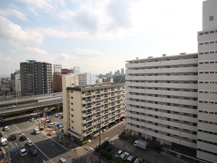 室内からの展望 ラフィネ淀川