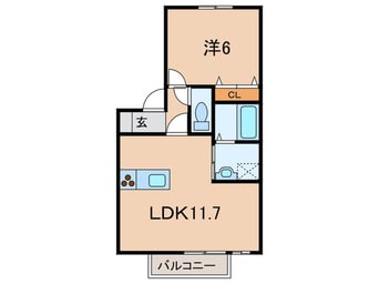 間取図 ウィルモア垂水Ｂ棟