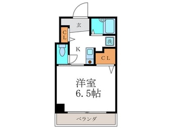 間取図 レスパス・エラン