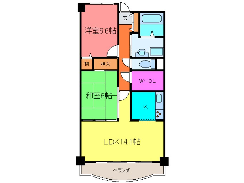 間取図 ｌｕｘｅギオン