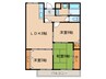 グランドール八光 3LDKの間取り