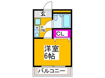 間取図 プレオール草尾