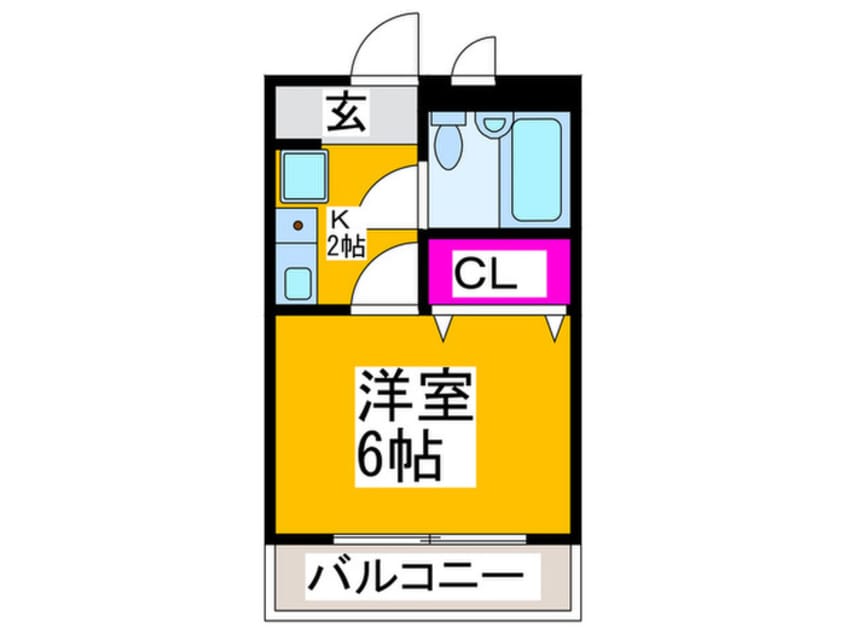 間取図 プレオール草尾