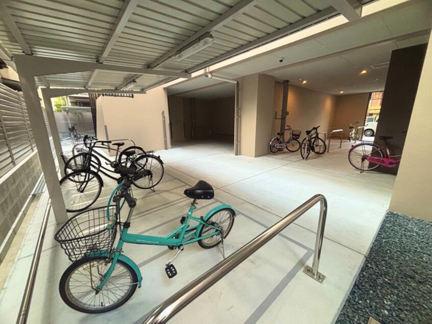 駐輪場 セイワパレス美章園駅前