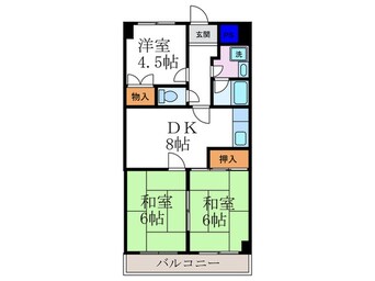 間取図 グランコ－ト長岡