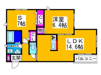 間取図 Ｓｈａｍａｉｓｏｎ　Ｍａｒｕ