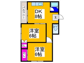 間取図 ＡＫマンション