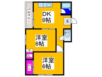 間取図 ＡＫマンション