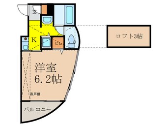 間取図 エステムコート新大阪Ⅲ