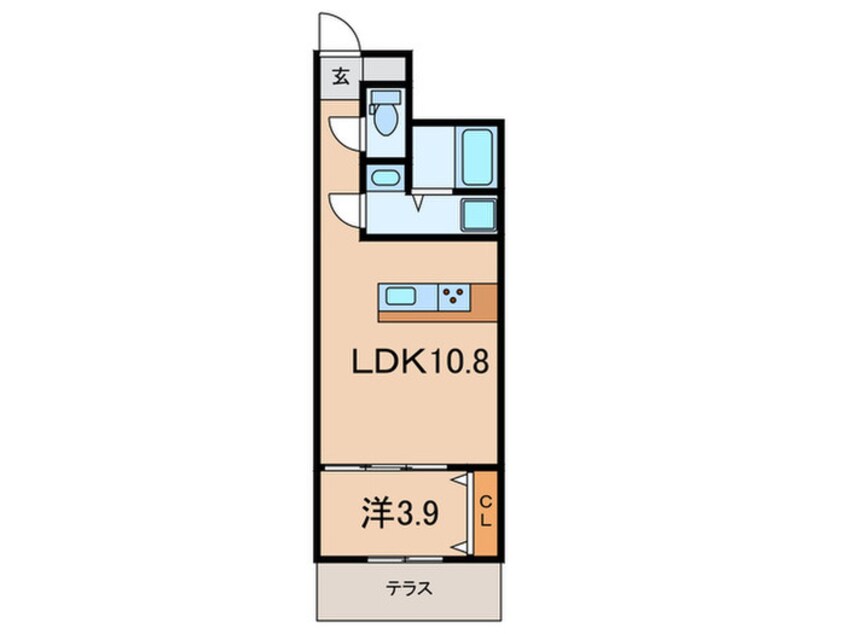 間取図 コティ加古川