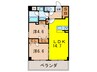 CASA　MADONNA　Ⅶ 2LDKの間取り