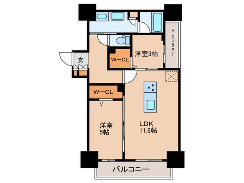 間取図 アーバネックス南新町