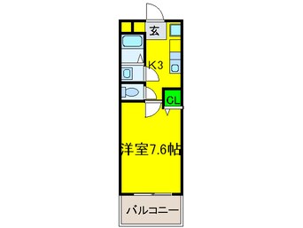 間取図 クレシェンテ老松