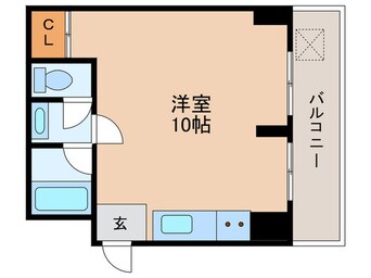 間取図 グランドピア道頓堀(105)