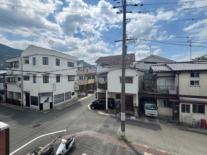 室内からの展望 サンハイツ