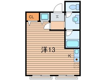 間取図 ビレ3110甲子園