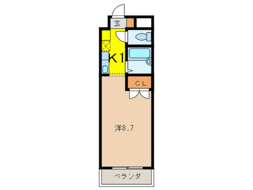間取図 Sempre Vita　甲東園