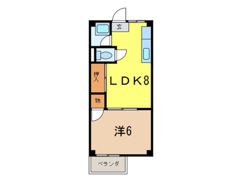 間取図 貴和芦屋