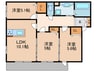 仮)ラフィナス 3LDKの間取り