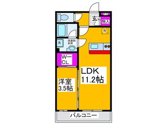 間取図 ノ－ル百舌鳥八幡