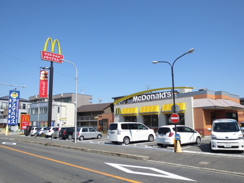 マクドナルド(ファストフード)まで555m ノ－ル百舌鳥八幡