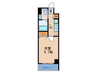 間取図 ＺＥＲＯ大淀中