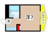 マンションミネットⅢ号館 1Rの間取り