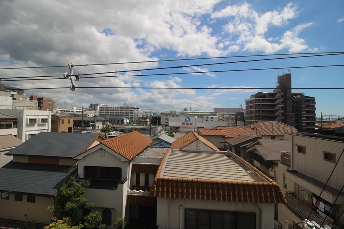室内からの展望 パレスABIKO