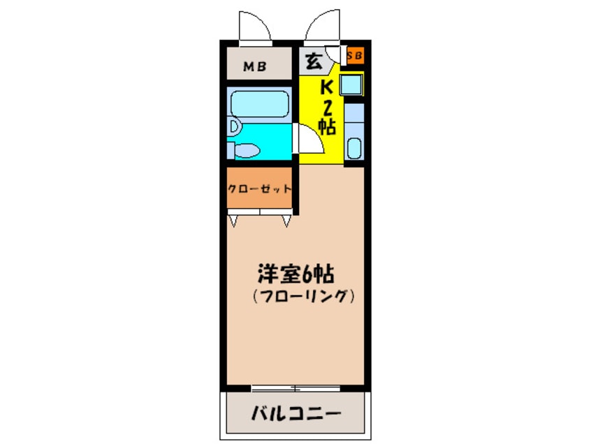 間取図 エクセレント箕面