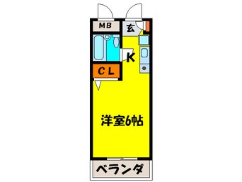 間取図 エクセレント箕面