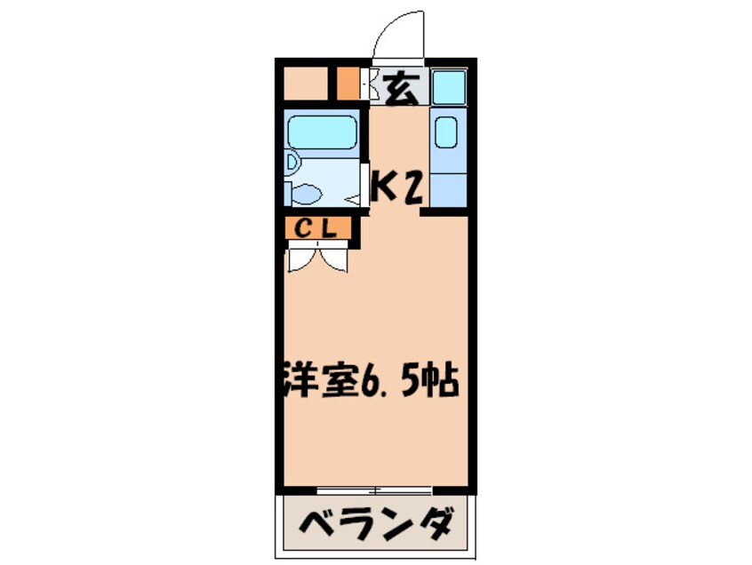 間取図 グレセントＹＹＵ－Ⅱ