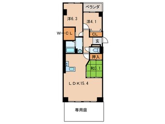 間取図 イトーピア武庫川（112）