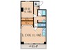 グランド－ル藤森 1LDKの間取り