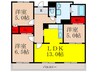 マンション・フォルツーナ 3LDKの間取り