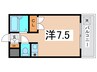 サンブライト新石切 1Rの間取り