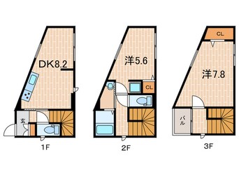 間取図 西福町戸建