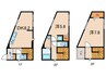 西福町戸建 2DKの間取り