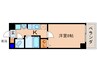ロイヤルシティ－西大路 1Kの間取り