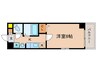 ロイヤルシティ－西大路 1Kの間取り