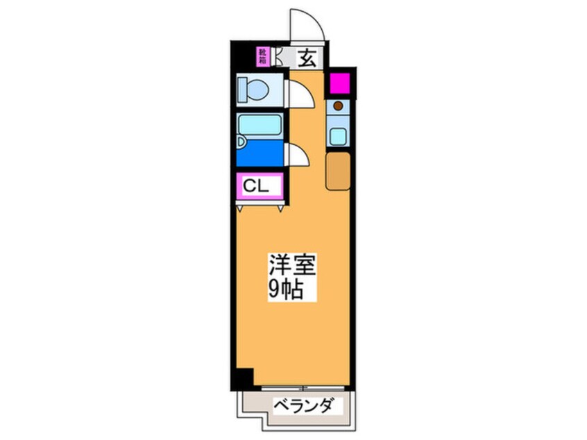 間取図 エトワールトキワ