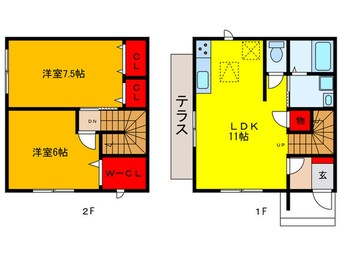 間取図 吉村テラス