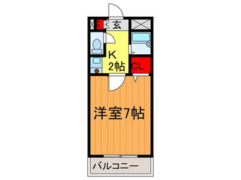 間取図 ラフォ－レⅡ番館