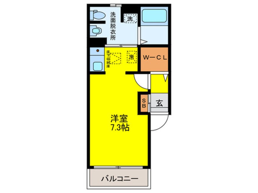 間取図 こもれびガーデン