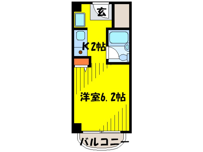 間取図 マノワールⅢ番館