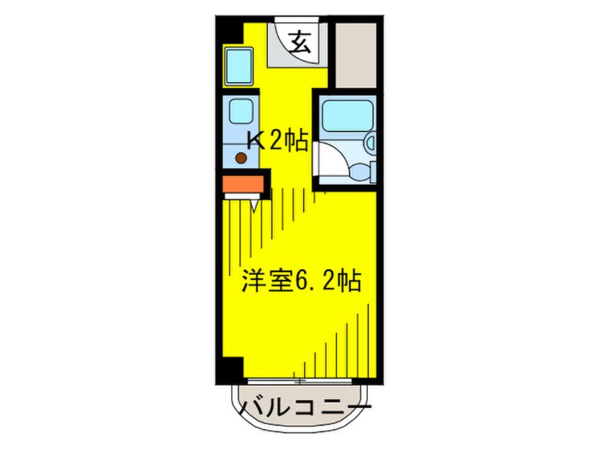 間取図 マノワールⅢ番館