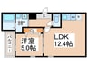 フジパレス　リーブズテラス 1LDKの間取り