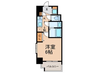 間取図 スプランディッド阿倍野