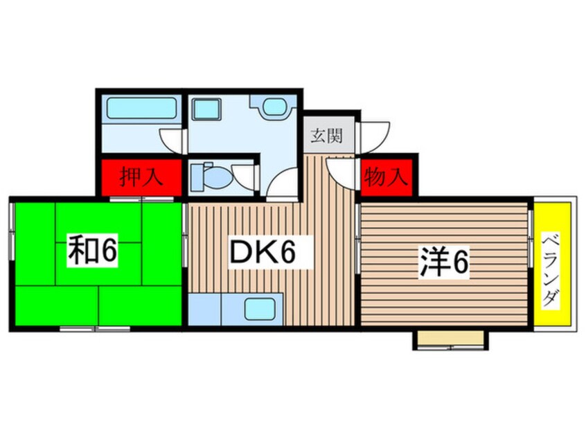 間取図 未麗嵐山