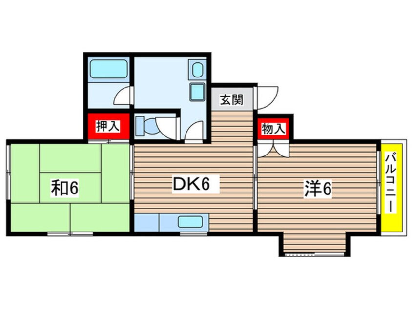 間取図 未麗嵐山