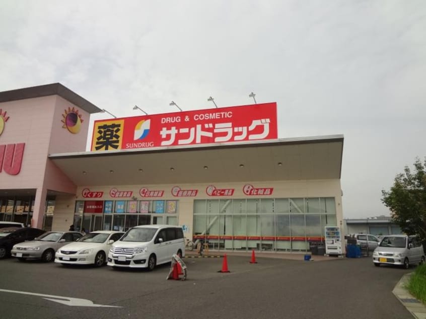 サンドラッグ(ドラッグストア)まで650m わいわいハイツ